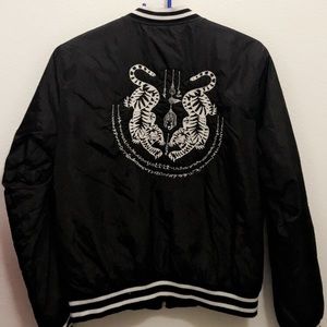 (RARE) Brandy Melville black Nella bomber jacket